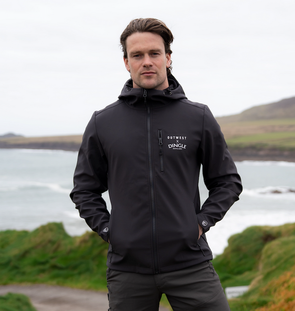 DINGLE DISTILLERY X OUTWEST - MENS SAOLRE 2.0 SOFTSHELL JACKET